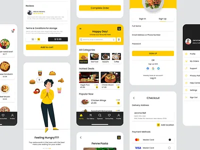 Food App Design andriod app design android food app design app ui food app food app design food app shot food app ui food app ui ux ios food app design online food app online food delivery app ui ui ux