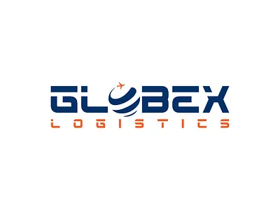 Globex Logistics Logo branding design graphic design illustration logo typography vector