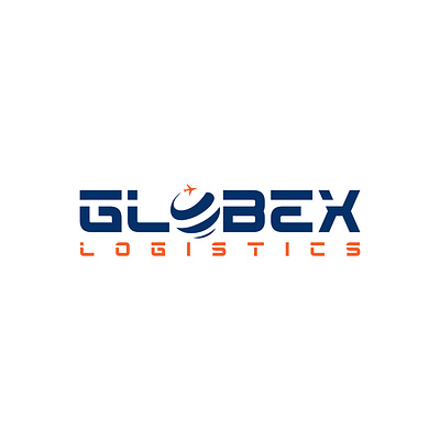 Globex Logistics Logo branding design graphic design illustration logo typography vector