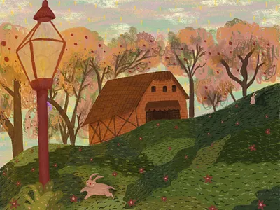 Secret forest! childrensbook childrensillustration cute digital digitalillustration illustration nature procreate