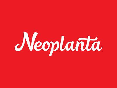 Neoplanta logo meat meat industry neoplanta novi sad serbia typo typography logo