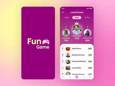 Daily UI :: 019 - Leaderboard adobe xd daily ui design figma game leaderboard ui leaderboard leaderboard ui pro ui ux typography ui ui challenge ui ux ux