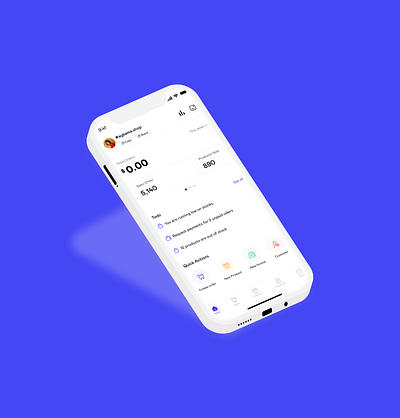 Business management app app business management app design invoice app sales app ui design