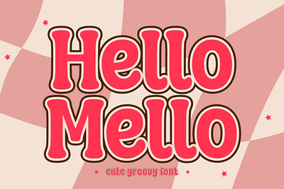 Hello Mello font spring fonts