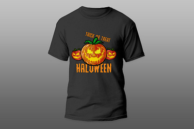 Halloween T-shirt animation design graphic design halloween illustration logo t shirt t shirt design typography vector