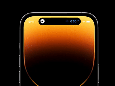 Uber Dynamic Island app interaction ios ui ux
