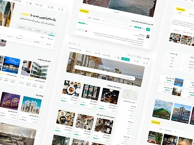 Tourism website design tourism ui website