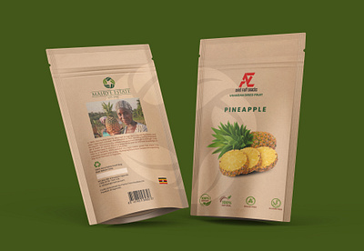 Mairye Estate's A-Z Snacks 1lineart a z snacks branding graphic design illustration mairye notch packaging zipper
