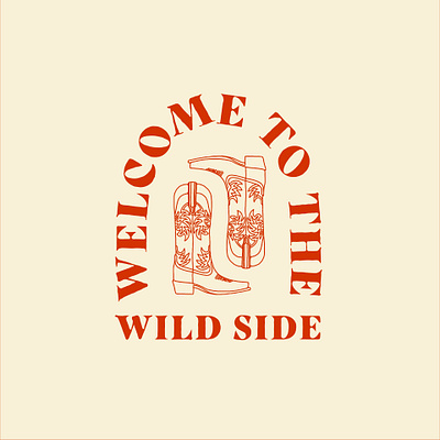 Wild Side Logo branding cowboy design illustration logo vector