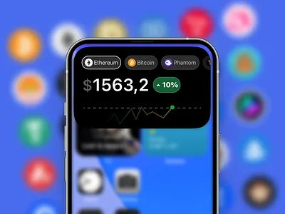 Crypto Tracker 💎 Dynamic Island app apple bitcoin crypto design dynamic island ui ux