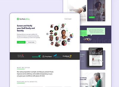 Verified Africa Web Design Mockups 3d animation branding design graphic design illustration interaction design logo motion graphics ui ux vector web web design web mockups website design website mockups