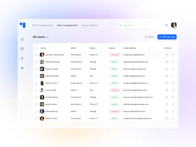 Dashboard - Table View dashboard dashboard ui table view tables ui uidesign user interface user interface design uxdesign visual design