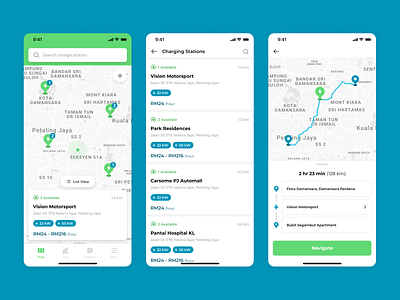EV Charging App app ev ev charging ui ui design