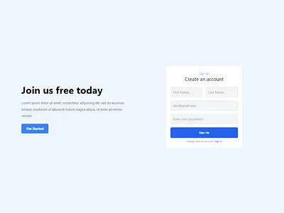 Tailwind CSS Call To Action css html tailwind css uiux web design