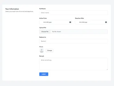 Tailwind CSS Form css html tailwind css uiux web design