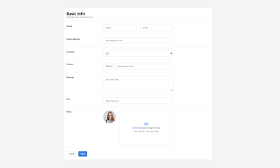 Tailwind CSS Form css html tailwind css uiux web design
