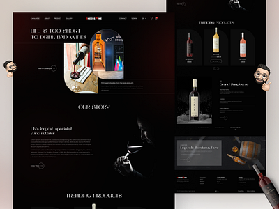 Wine websites on sale