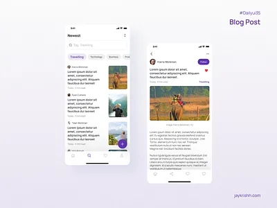 #dailyui35 Blog Post blogpost blogpostdesign blogpostui branding dailyui dailyui35 design figma illustration logo ui ui challenge uiux ux