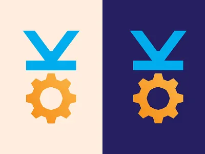 Medal Gear Solid gear icon k logo logomark mark medal reward symbol work