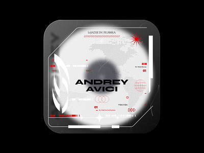 Cyberpunk. Andrey Avici 2022 art artwork cd color cover cyberpunk disc graphic design illustration music