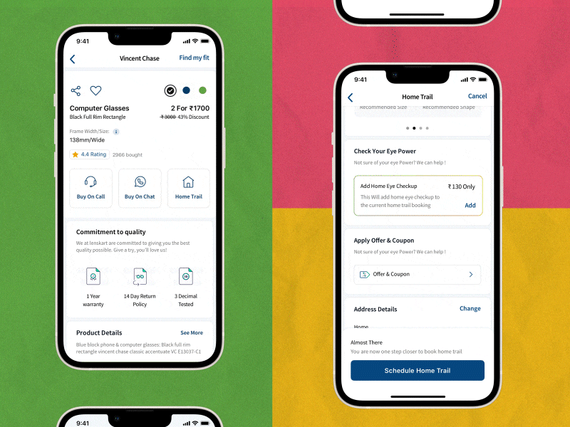 Lenskart - Mobile App - Face Lift
