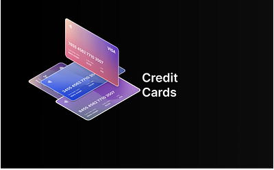 DailyUI-Credit Cards app design typography ui ux