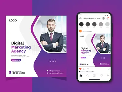 Digital marketing agency | corporate social media post ad banner banner mockup branding corporate design banner digital marketing agency fb banner google ad banner graphic design instagram banner design instagram post design marketing ad banner marketing ad banner template marketing banner post banner post design social media social media post social template twitter post