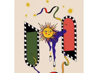 Dijital Art Mythological design graphic design illustration vector