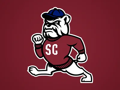 South Carolina State Bulldogs Mascot Logo branding bulldogs college sports hbcu illustration south carolina states sports logo