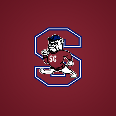 South Carolina State Bulldogs Primary Logo branding bulldogs college sports hbcu illustration south carolina state sports logo