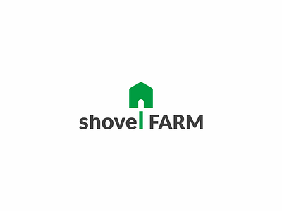 Shovel Fram logo concept brand branding design graphic graphic design illustration logo ui ux vector