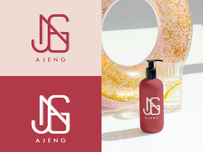 Logo Type Ajeng branding design graphic design logo logoname logos