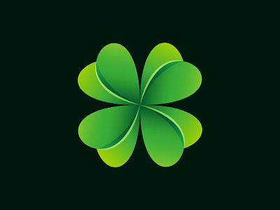 Leaf Clover Logo Desin 4 leaf clover brand identity branding clover design flower four leaf clover graphic design illustration leaf logo logo design lucky mark minimal modern logo nature shamrock symbol vector