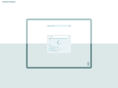 Search Modal Design, 2022 data filtering design figma frontend design inputs modal search searchbar spinner ui user interface web design
