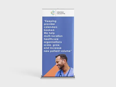 Strategy Collective Roll up Standee Banner Design awesome banner banner bazaar bannerbazaar creative banner design facebook google ad banner illustration instagram latest logo minimal modern post roll up social media ads social media banner standee trending