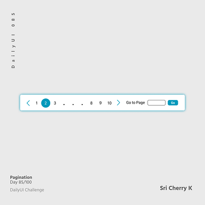 DailyUI 085 - Pagination app dailyui dailyui85 design illustration pagination product design ui ux