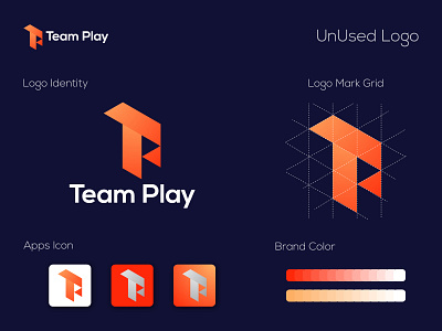 Team Play Modern Logo Concept, Branding Logo. a b c d e f j h i j k l m brand brand identity branding identity letter logo logo logo design logo designer logo mark logos logotype mark minimalist logo modern logo n o p q r s t u v w x y z play logo symbol tp letter logo typography