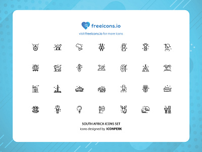 Africans Icon Set africans icons africans icons set branding design free icons icon illustration logo ui vector vector logo web