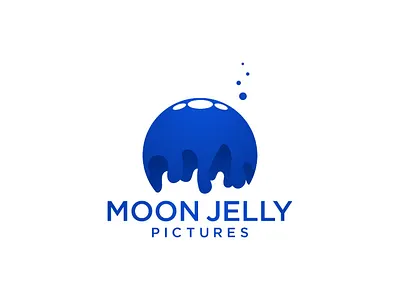 Moon Jelly Pictures branding graphic design logo