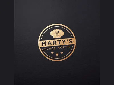 Marty's Place North branding graphic design logo ui