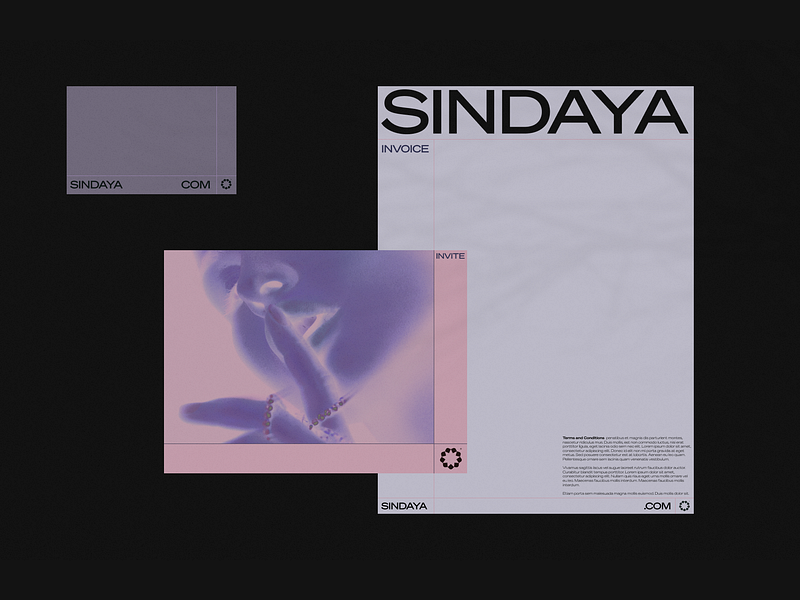 Sinaya — Stationary branding concept design stationary visual identity
