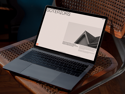 Soteriors — Website brand branding concept design graphic design home homepage identity logo typography visual identity website