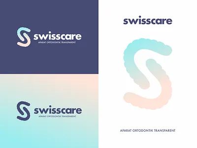 Swiss Care / Dental logo branding creative design freelance graphic design hello dribbble hireme illustration logo ui ux vector