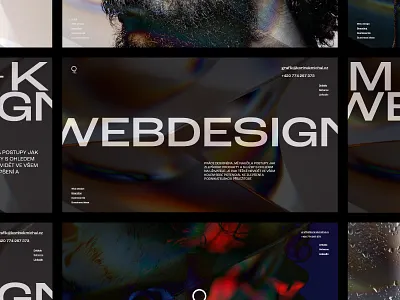 Personal web 2.0 design grid layout personal portfolio typography ux webdesign