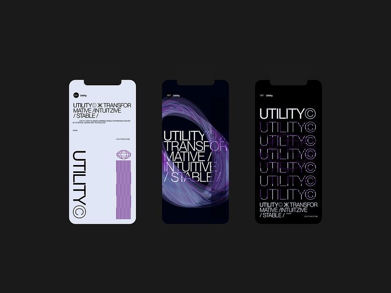 Utility — Social brand branding concept design graphic design homepage identity logo social visual identity