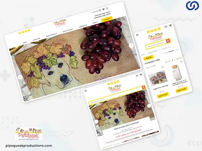 Pipsqueak Productions animation branding design graphic design logo motion graphics ui user experience web design