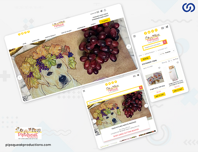 Pipsqueak Productions animation branding design graphic design logo motion graphics ui user experience web design