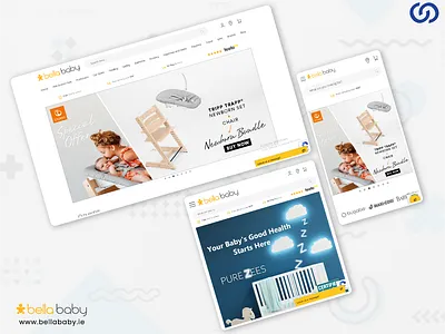 Bella Baby branding design graphic design motion graphics ui user experience web design