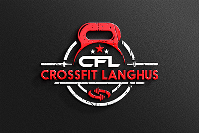 CFK CROSSFIT LANGHUS LOGO DESIGN best logo branding custom logo design graphic design hand drawn illustration logo logo design vector