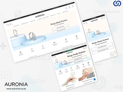 Auronia animation branding design graphic design illustration logo ui user experience vector web design